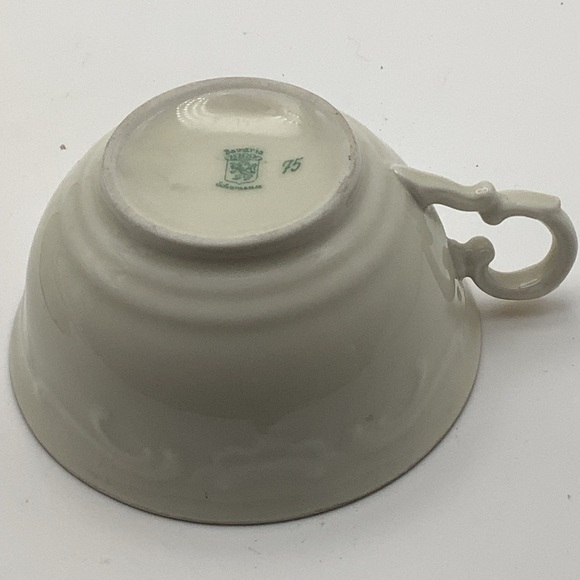 Vintage Schumann Bavaria Floral Teacup and Saucer - Picture 9 of 10